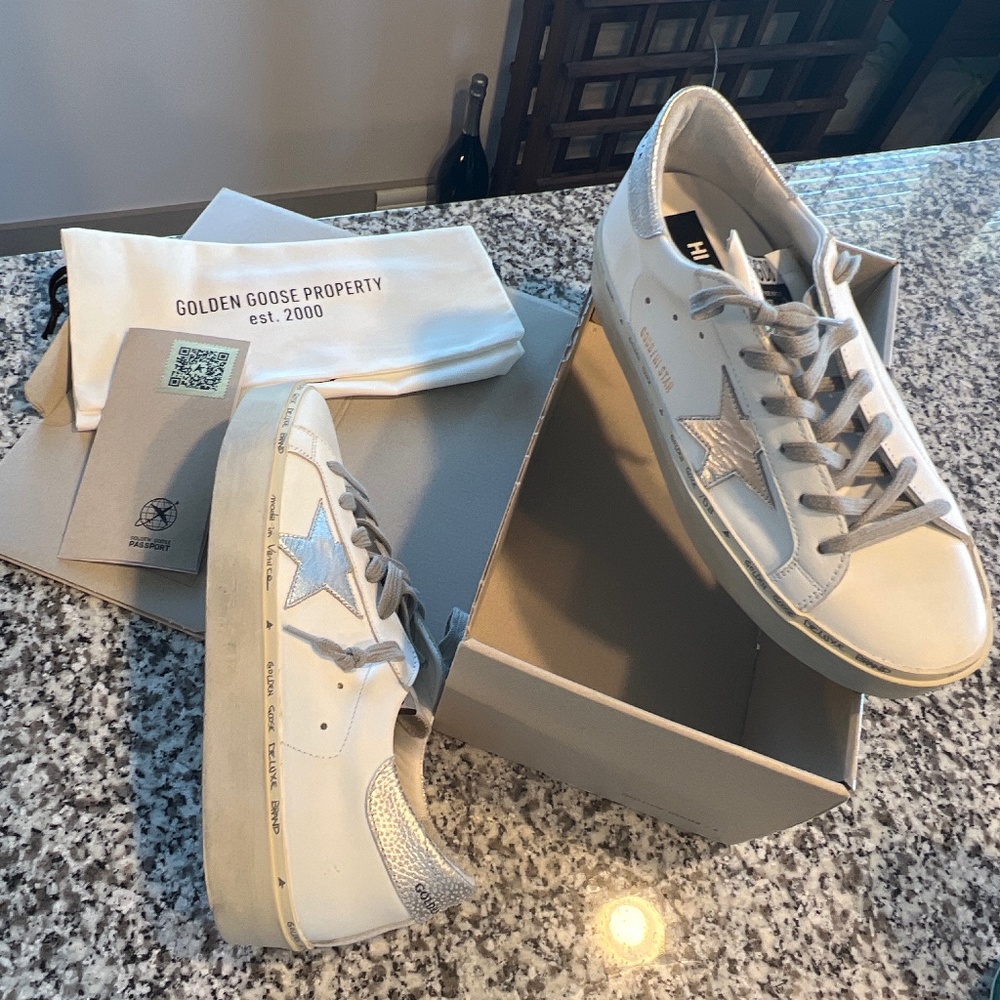 NEW: Golden Goose Hi Star Sneakers (womens)